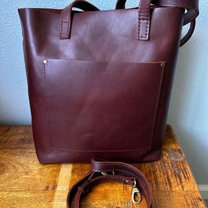 NWOT PLG full-size crossbody tote
